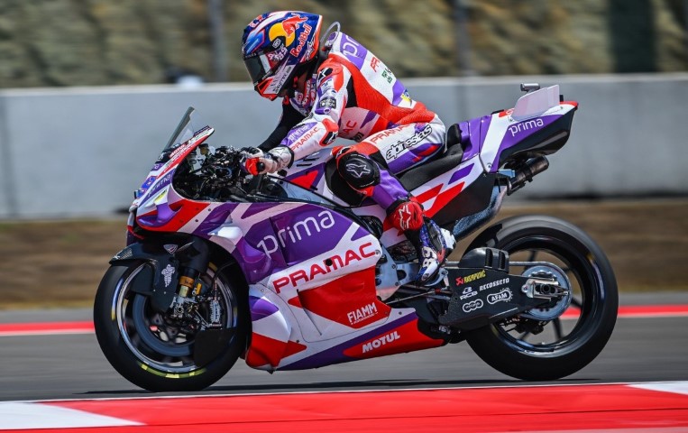 Entrenamientos libres FP1 MotoGP Tailandia Jorge Martín empieza más