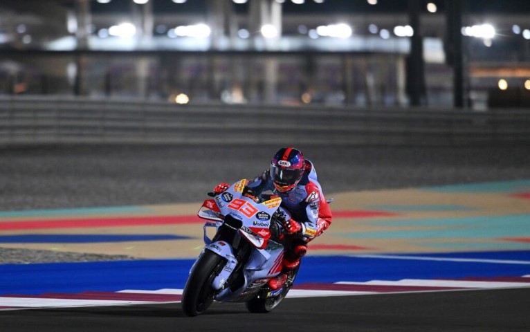 Entrenamientos libres FP2 MotoGP Qatar Marc Márquez el más rápido en