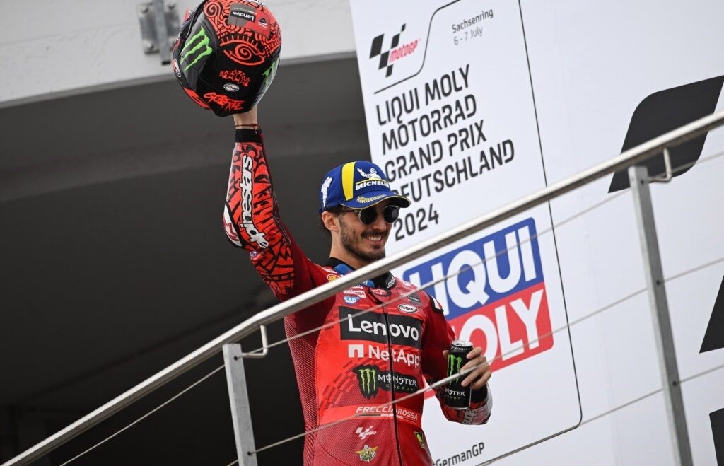 Pecco Bagnaia Ducati MotoGP GP du Sachsenring Allemagne